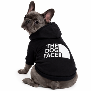 Худі для собак THE DOG FACE з капюшоном &mdash; теплий одяг для маленьких і великих собак XS 106 фото