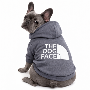 Худі для собак THE DOG FACE з капюшоном &mdash; теплий одяг для маленьких і великих собак XS 129 фото